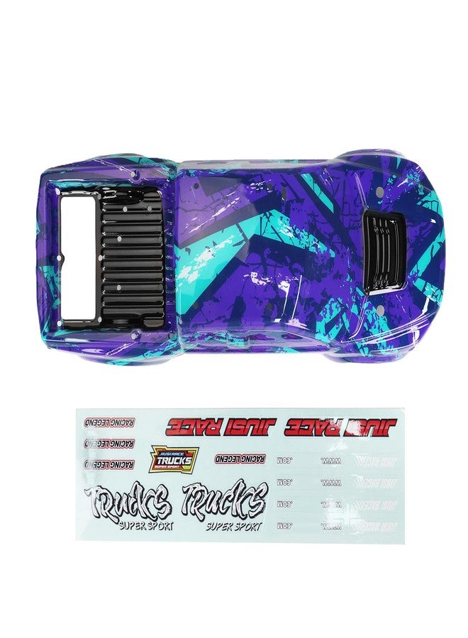 JIUSI Purple PC Body Shell & Magic Sticker for PT14R,Rc Cars Parts,Parts Number 16030-1 - Image 4